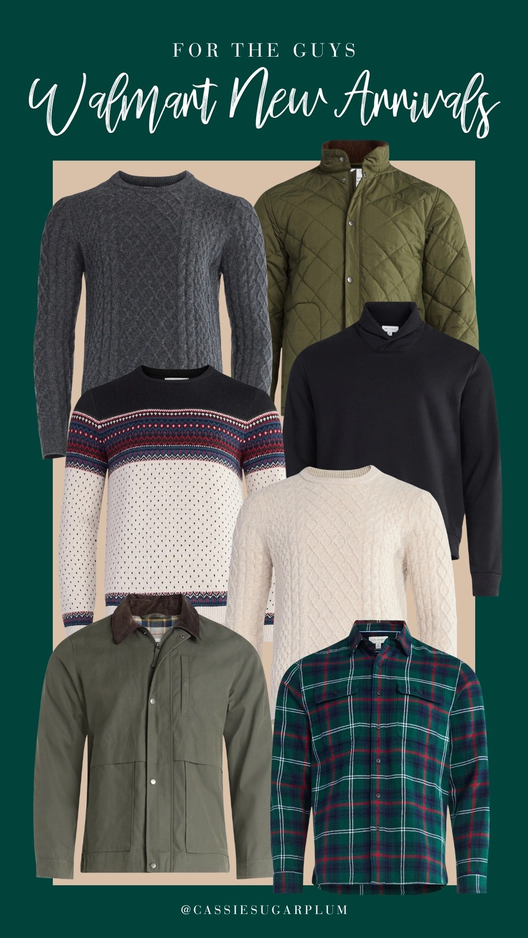 Love these Walmart new arrivals for the guys too! So many versatile pieces perfect for cold weather. ✨

#LTKFindsUnder50 #LTKMens #LTKSeasonal