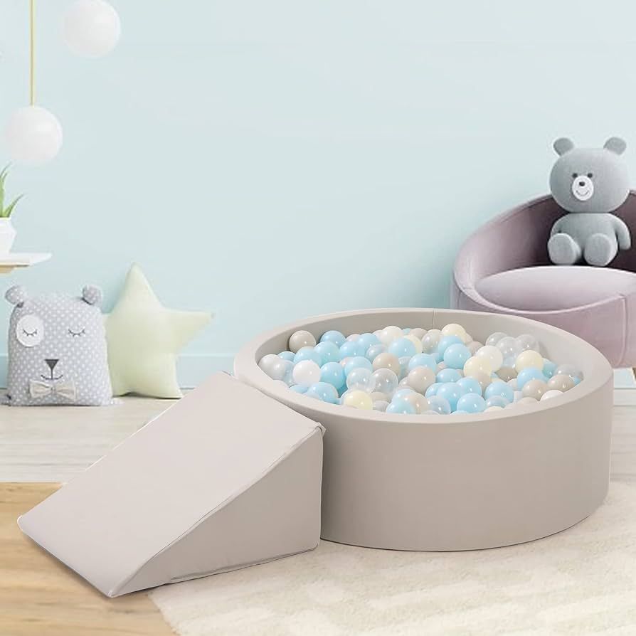monleelnom Foam Ball Pit for Children Toddlers,Baby Infant Playpen Ball Pool Soft Round Designed ... | Amazon (US)