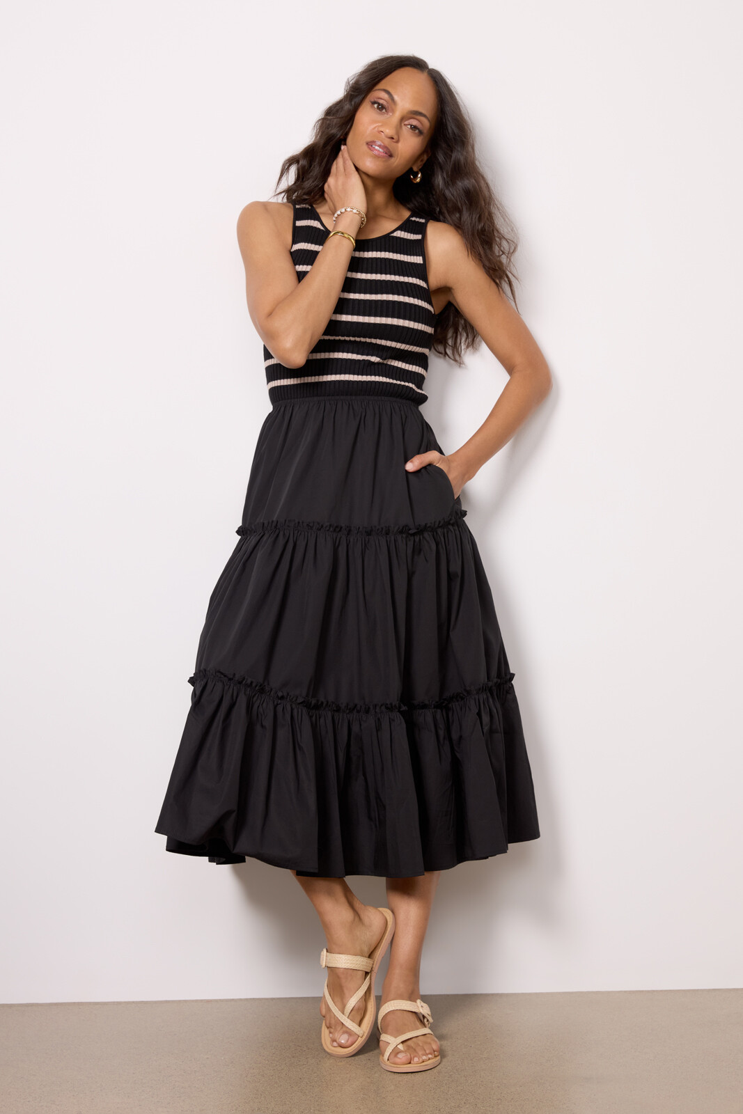 Aubrey Stripe Dress | Evereve