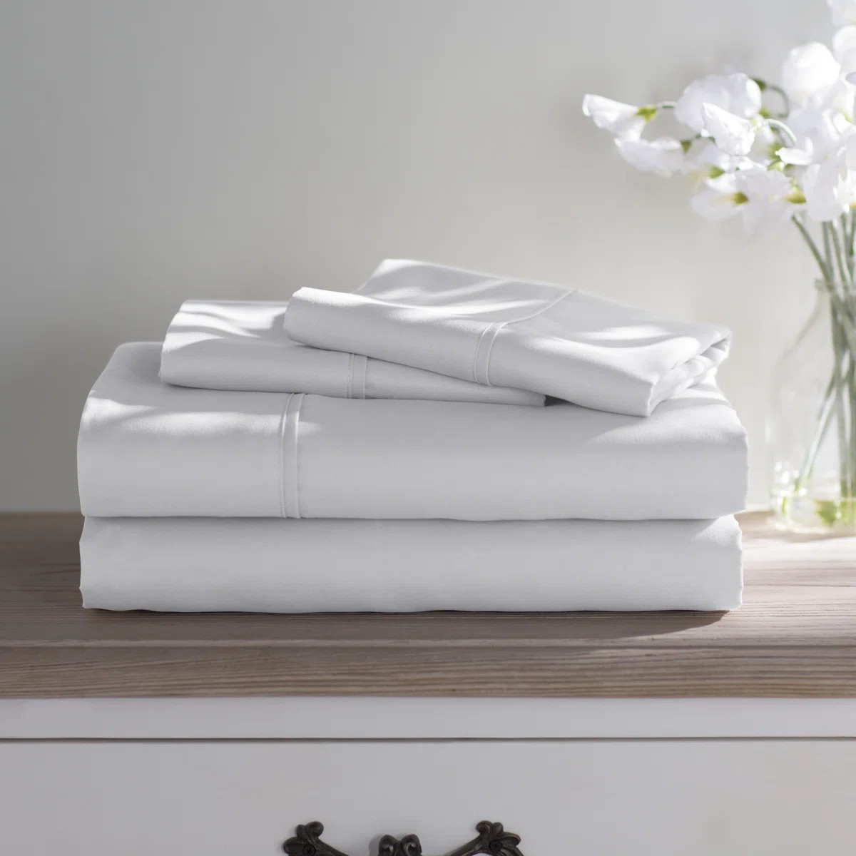 This sheet set offers a warm and cozy feel for your bed. Made from 100% microfiber, this set show... | Wayfair North America