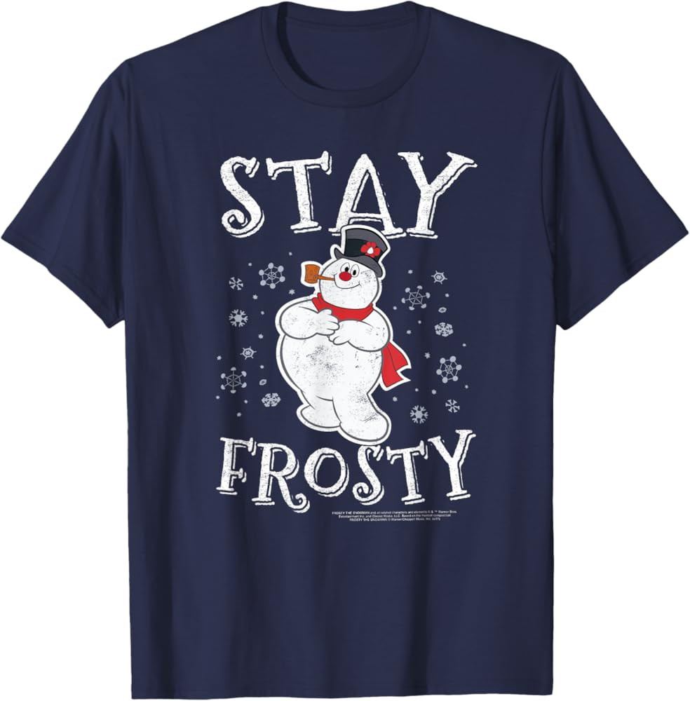 Frosty the Snowman Stay Frosty T-Shirt | Amazon (US)