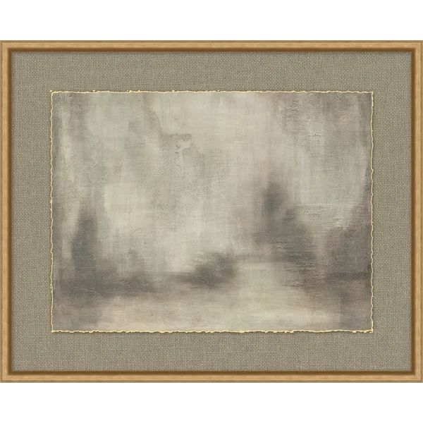 Foggy Morning 3 - Picture Frame Painting on Paper | Wayfair North America