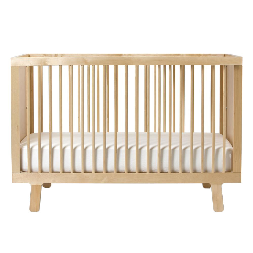 Sparrow Modern Classic Oeuf Birch Crib | Kathy Kuo Home