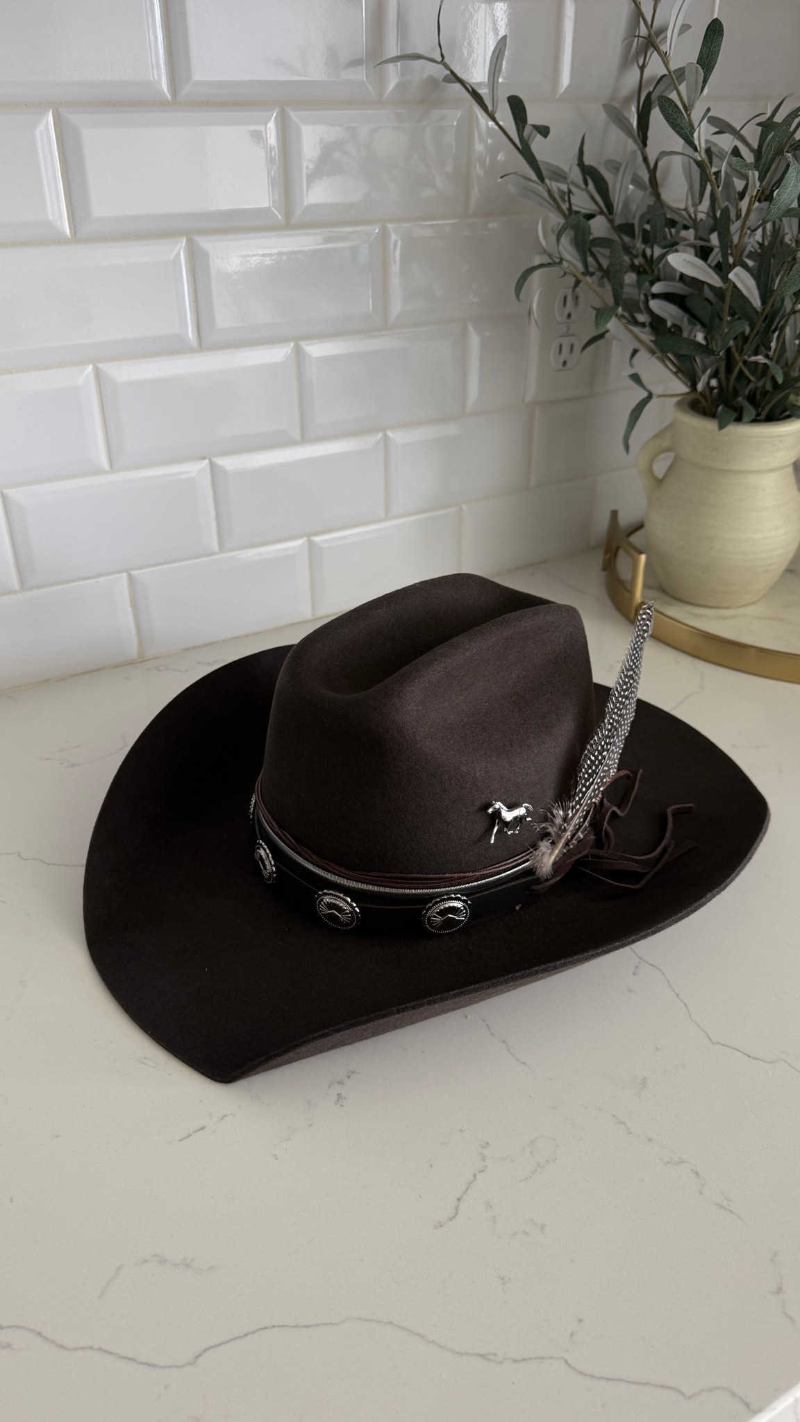 My new Gigi Pip hat and I’m OBSESSED! Use code: krychele15 for a discount! @gigipip