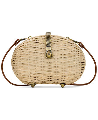 Patricia Nash Nissaki Mini Rattan Crossbody - Macy's | Macy's