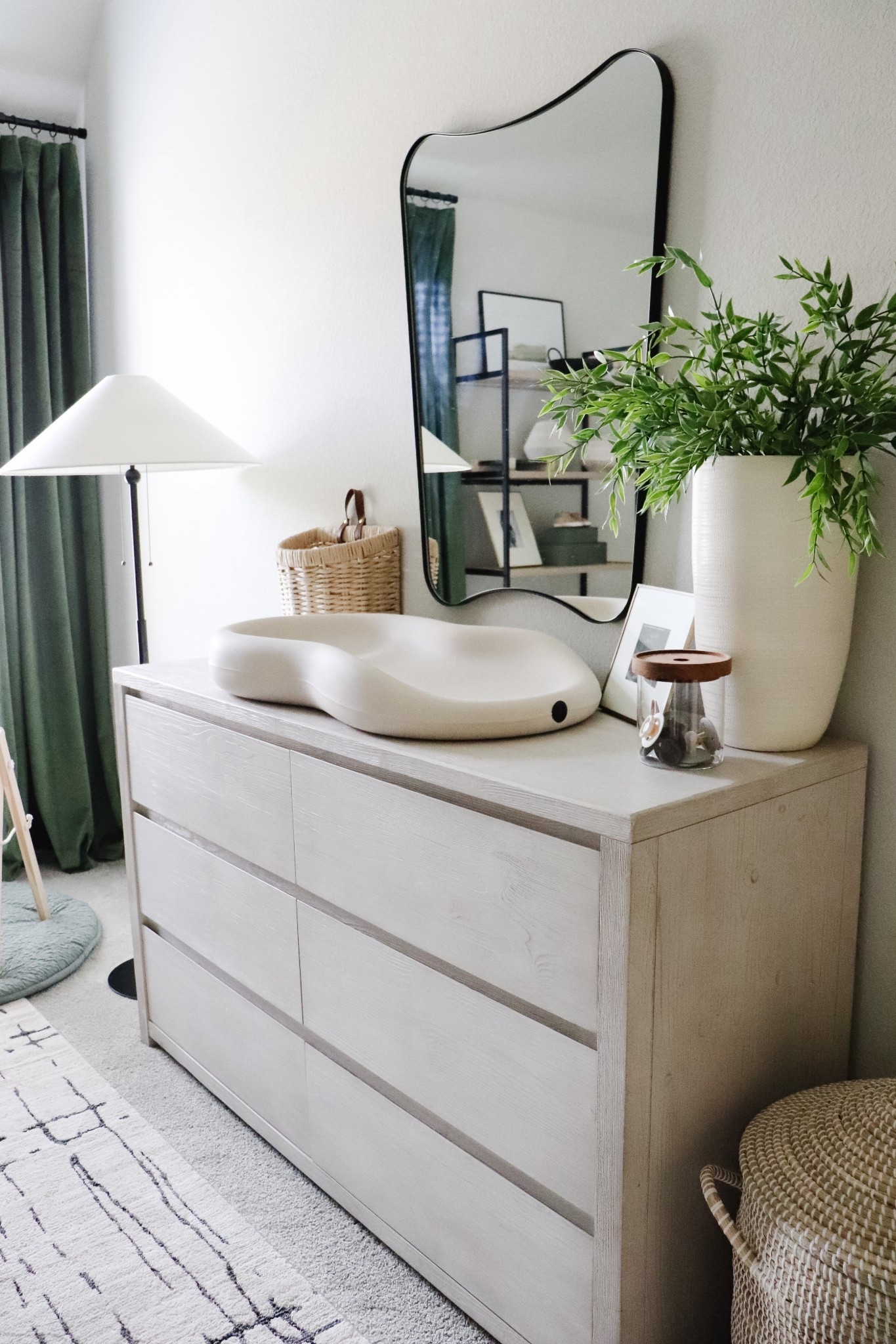 Neutral minimal modern boy nursery, green nursery 

#LTKKids #LTKBaby #LTKHome