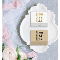 The Perfect Match Matchbooks - Wedding Date, Wedding Favor, Matchbook, Decor, Gift, Bridal Shower | Etsy (US)
