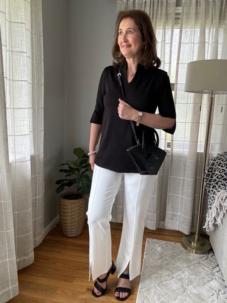 Mix and match separates. Code beautiful15 for savings. 

Workwear, casual style, black and white separates, black handbag 


#LTKover40 #LTKmidsize #LTKparties
