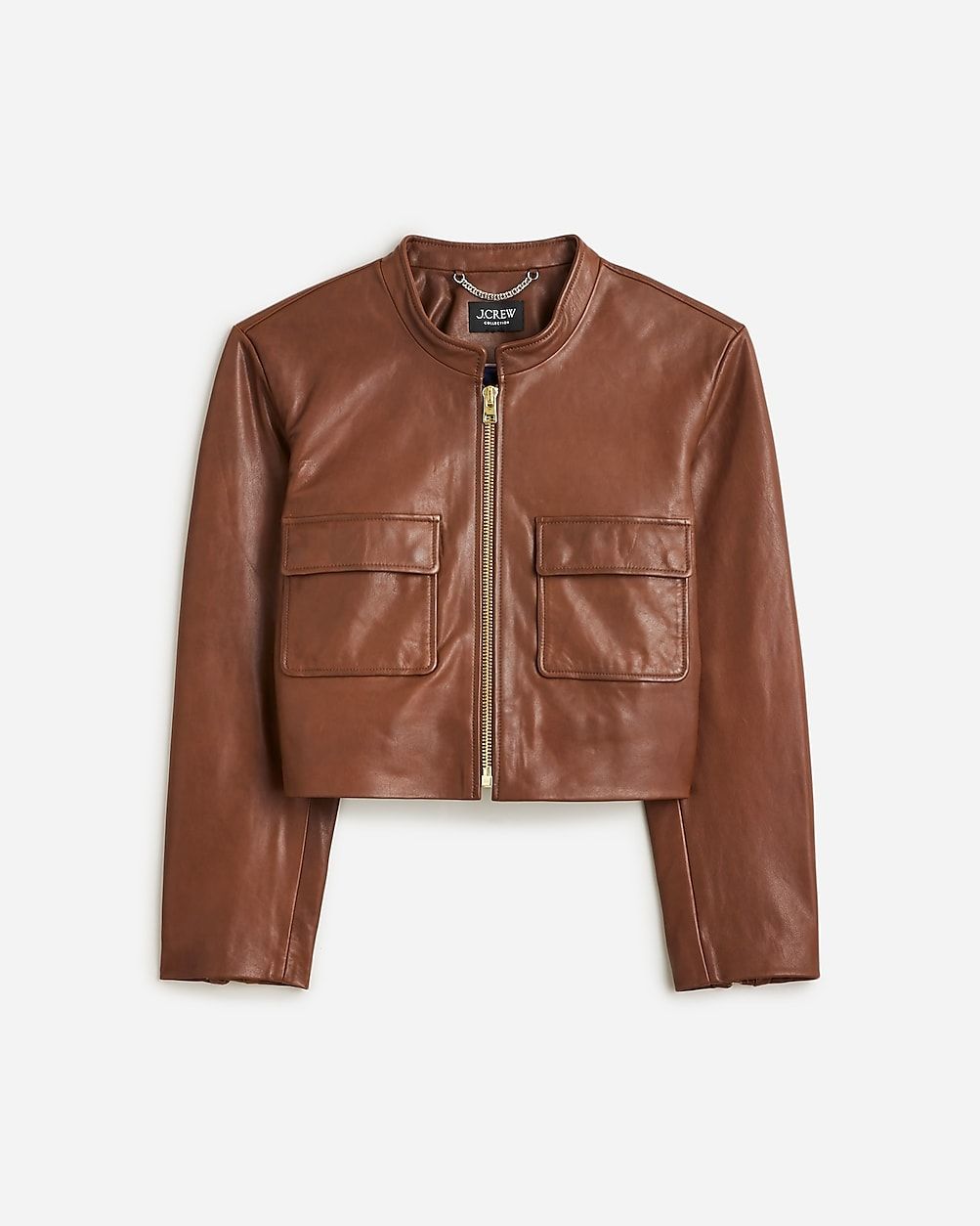 Collection distressed leather jacket | J. Crew US