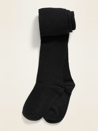 Solid Soft-Knit Tights for Toddler Girls & Baby | Old Navy (US)
