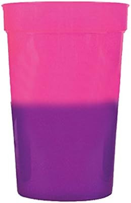 12oz Color Changing Stadium Cup, Set of 12, Pink to Purple - MADE IN USA | Amazon (US)