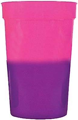 12oz Color Changing Stadium Cup, Set of 12, Pink to Purple - MADE IN USA | Amazon (US)