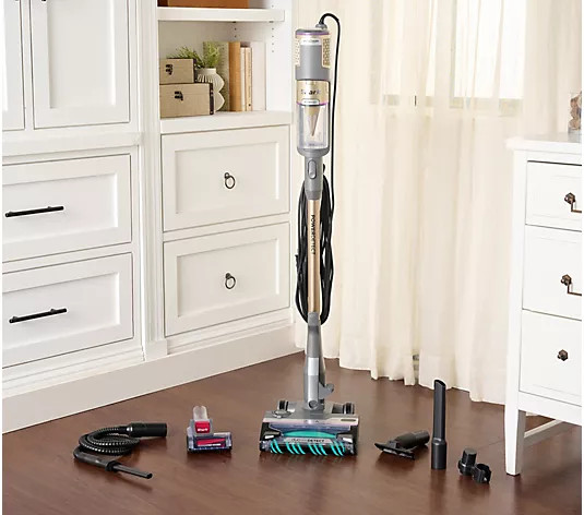 Make Your Selection: Shark PowerDetect Reverse Clean Corded Stick Vacuum w/ Tools | QVC