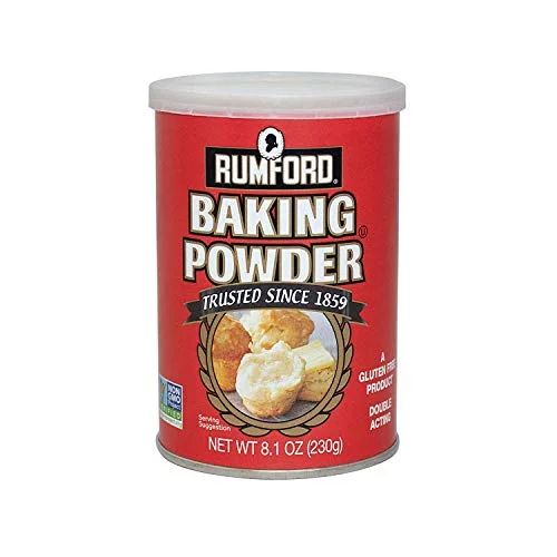 Rumford Aluminum Free Baking Powder, Canisters, 8.1 oz, 2 pk - Walmart.com | Walmart (US)