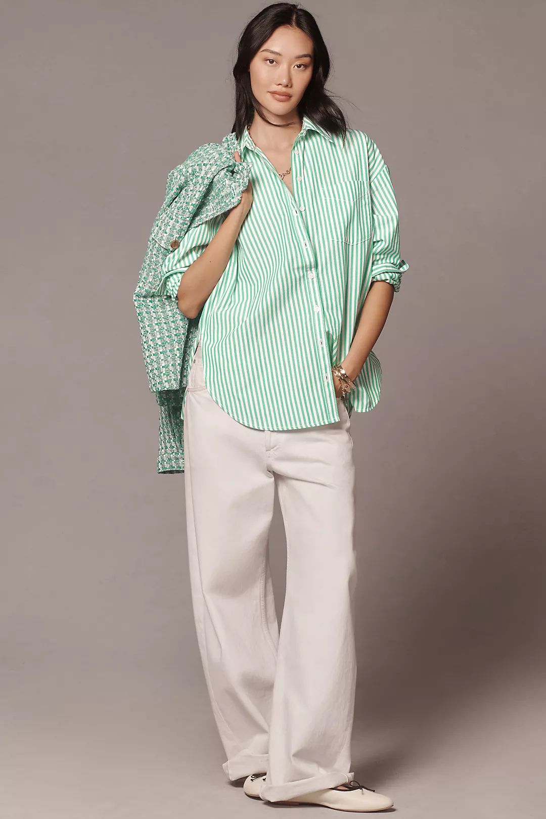 The Bennet Buttondown Shirt by Maeve | Anthropologie (US)
