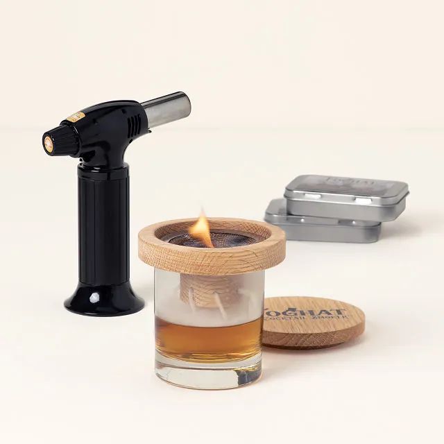 Glass Topper Cocktail Smoker | UncommonGoods