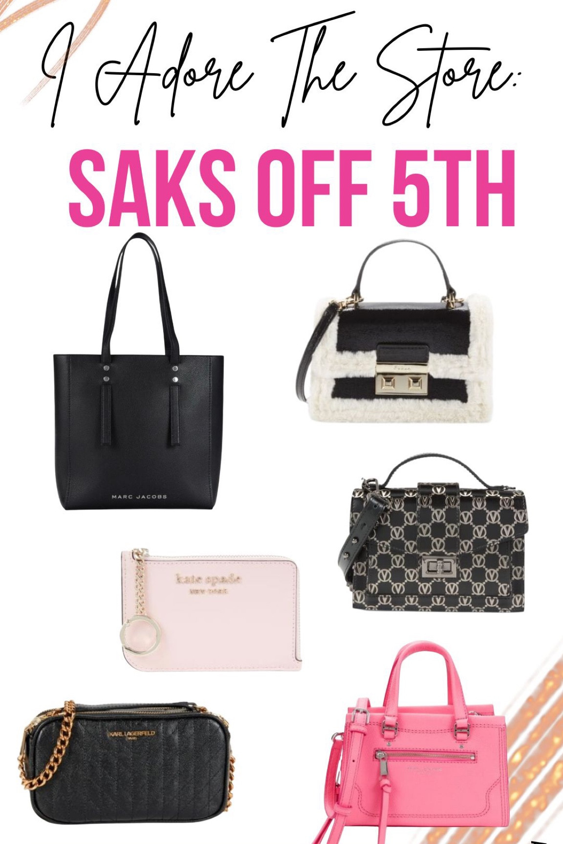 Saks off 5th!!
- BELLA FAUX FUR LINED SATCHEL
- KAROLINA LEATHER QUILTED SHOULDER BAG
- JORDAN LOGO LEATHER TOTE BAG
- LEATHER CARD CASE
- GRAINED LEATHER CROSSBODY SATCHEL
- TITTI MONOGRAM LEATHER SHOULDER BAG


#LTKGiftGuide #LTKU #LTKitbag
