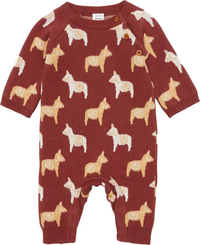 Nordstrom Jacquard Burros Cotton Romper | Nordstrom | Nordstrom