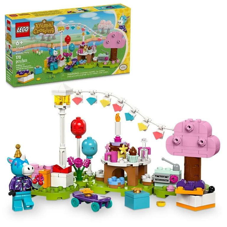 LEGO Animal Crossing Julian’s Birthday Party Video Game Toy for Kids, Animal Crossing Toy from ... | Walmart (US)