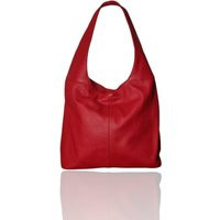 Real Italian Leather Red Slouch Bag Tote Bag Hobo Handbag Pebble Shoulder Office Laptop | Etsy (UK)