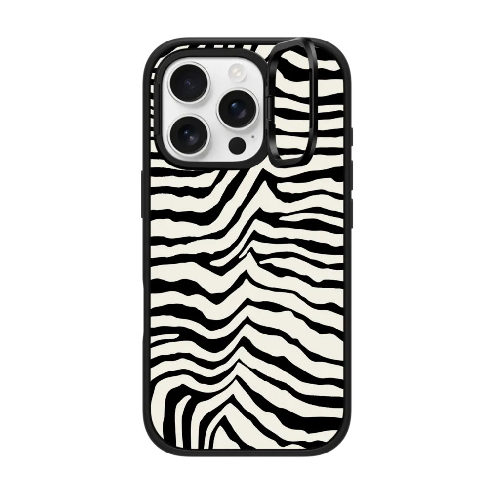 Zebra Stripe- Back to Black | CASETiFY (Global)