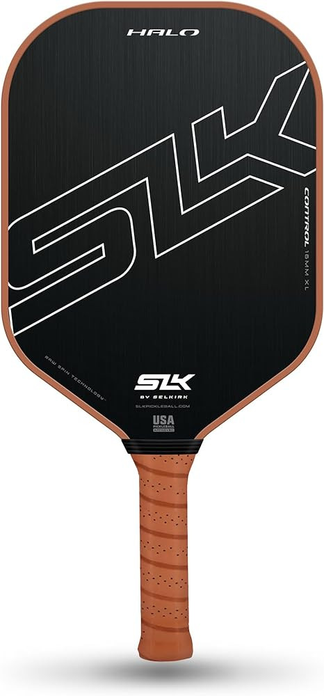 SLK Halo Pickleball Paddles | Halo Pro | Halo Control | Carbon Fiber Pickleball Paddle with a Rev... | Amazon (US)