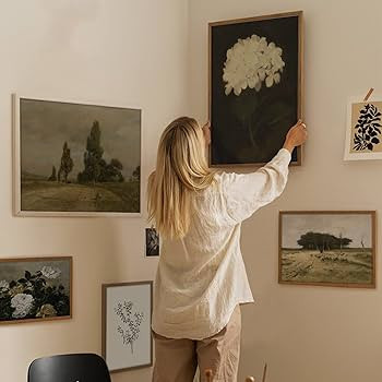 Set 5 French Country Decor Gallery Wall Art - Landscape Wall Art, Vintage Wall Art, French Countr... | Amazon (US)