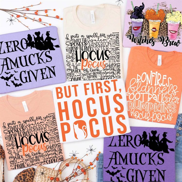 Fall Witch Graphic Tees | Jane