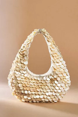 Jewel by Badgley Mischka Shell Shoulder Bag | Anthropologie (US)