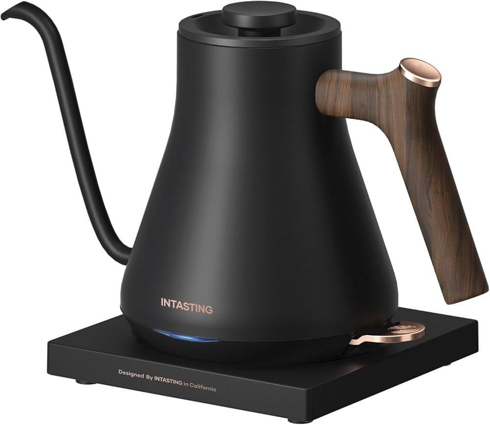 Gooseneck Electric Kettle INTASTING Fast Boiling Hot Water, Pour-over Coffee & Tea, 100% Stainles... | Amazon (US)