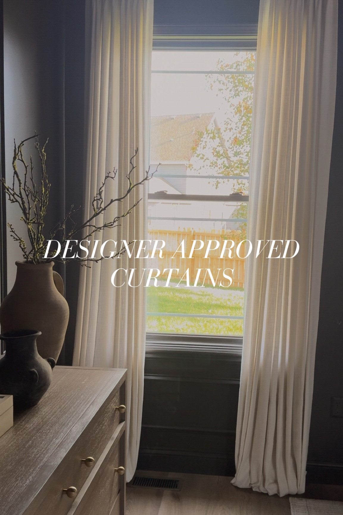 As a designer I’m always looking for designer-approved products without the designer price tag! My favorite curtains are close to custom without the custom price tag and I’m obsessed! Two Pages Curtains are the best in the business and I’m obsessed!! 

#LTKHome #LTKU #LTKFindsUnder100