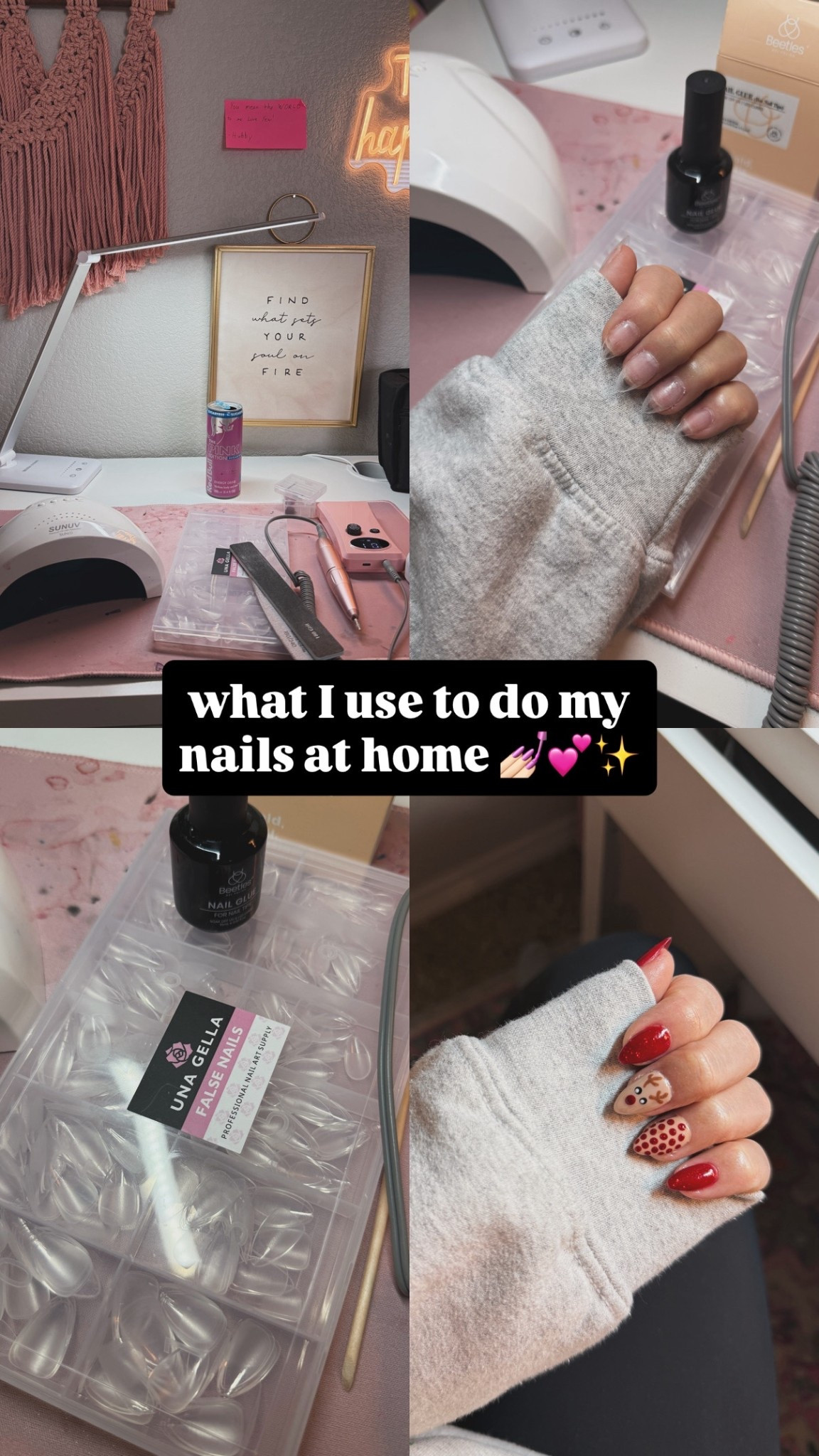 Everything I use to do my nails at home!nails

#LTKgrwm #LTKHoliday #LTKdayinmylife