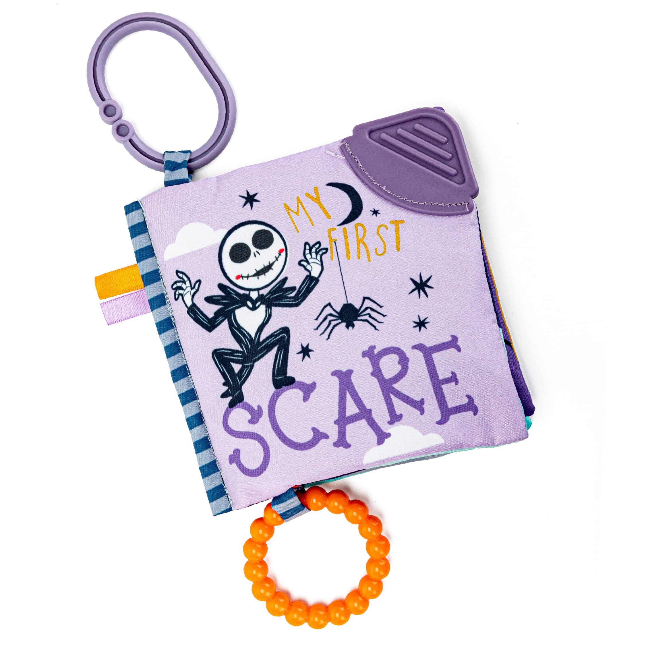 Kids Preferred Disney Nightmare Before Christmas My First Scare Jack Skellington Soft Book Baby T... | Amazon (US)