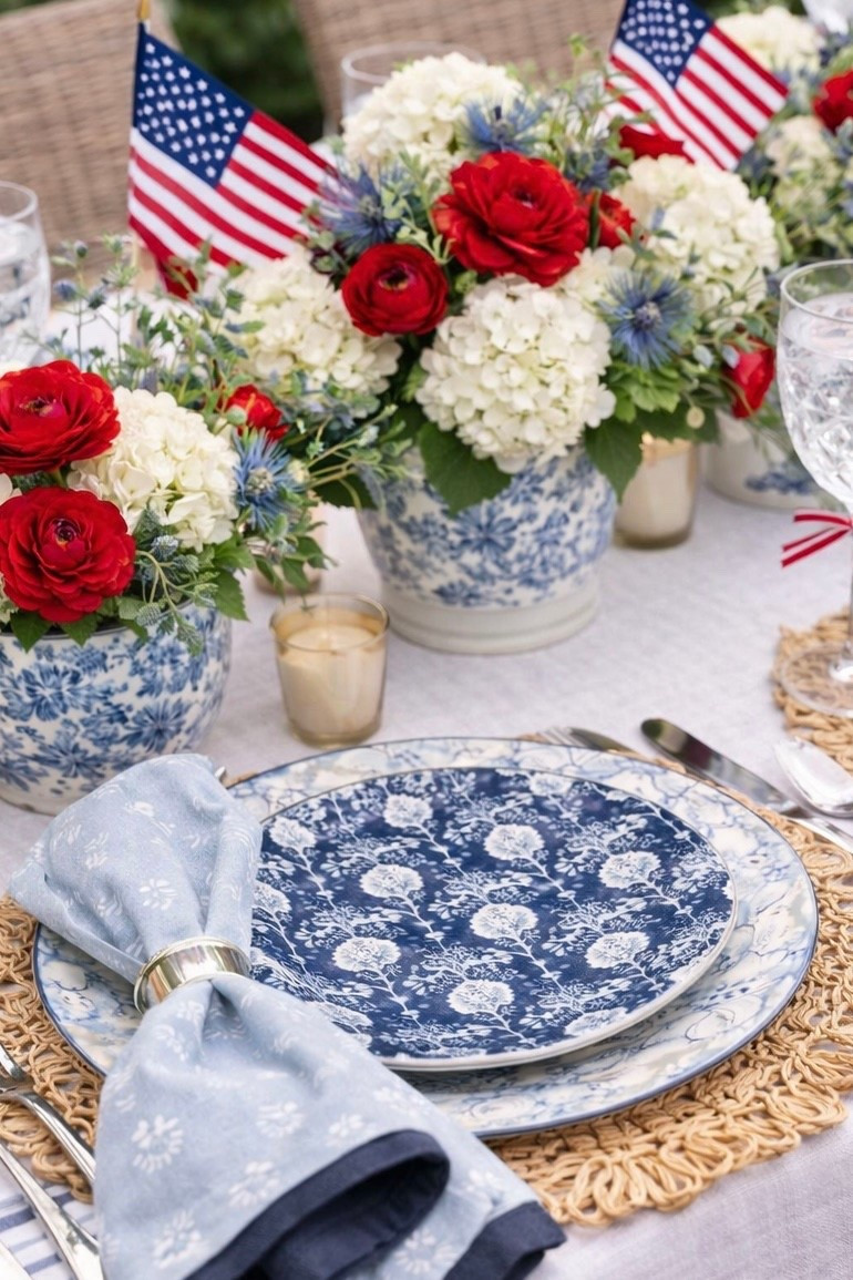 Summer parties, here I come! 😎☀️

Pottery Barn, blue, tablescape, Fourth of July, summertime, dinner party 

#LTKfoodie #LTKHome #LTKSeasonal