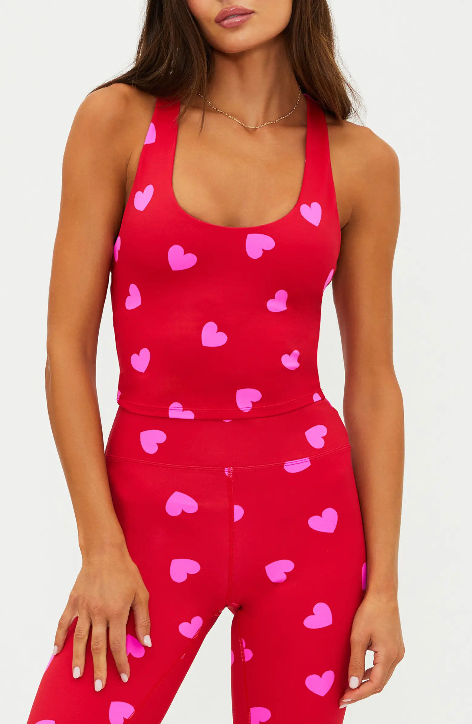 Yara Heart Print Tank | Nordstrom
