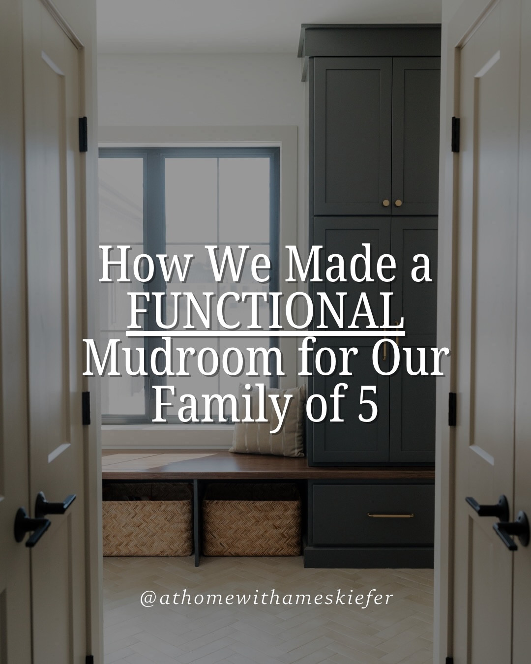 The garage, to laundry room/drop zone flow was something always bothered me in our old house…

We didn’t actually have an actual mudroom for starters! So getting to design one that functionally worked for us was so important to me. With large lockers with ample storage, a built in laminate bench that cleans easy and is the perfect spot for putting on shoes, and having it right off the laundry room - it meets all our needs. Not only is it beautiful, it’s ACTUALLY functional. And has systems that we can sustain! ✨

Is this how your mudroom is set up? Let me know if you have any questions! 

Mudroom inspo | laundry room and mudroom | how to organize your mudroom | kids lockers and cubby organization | dream mudroom inspo

#LTKHome