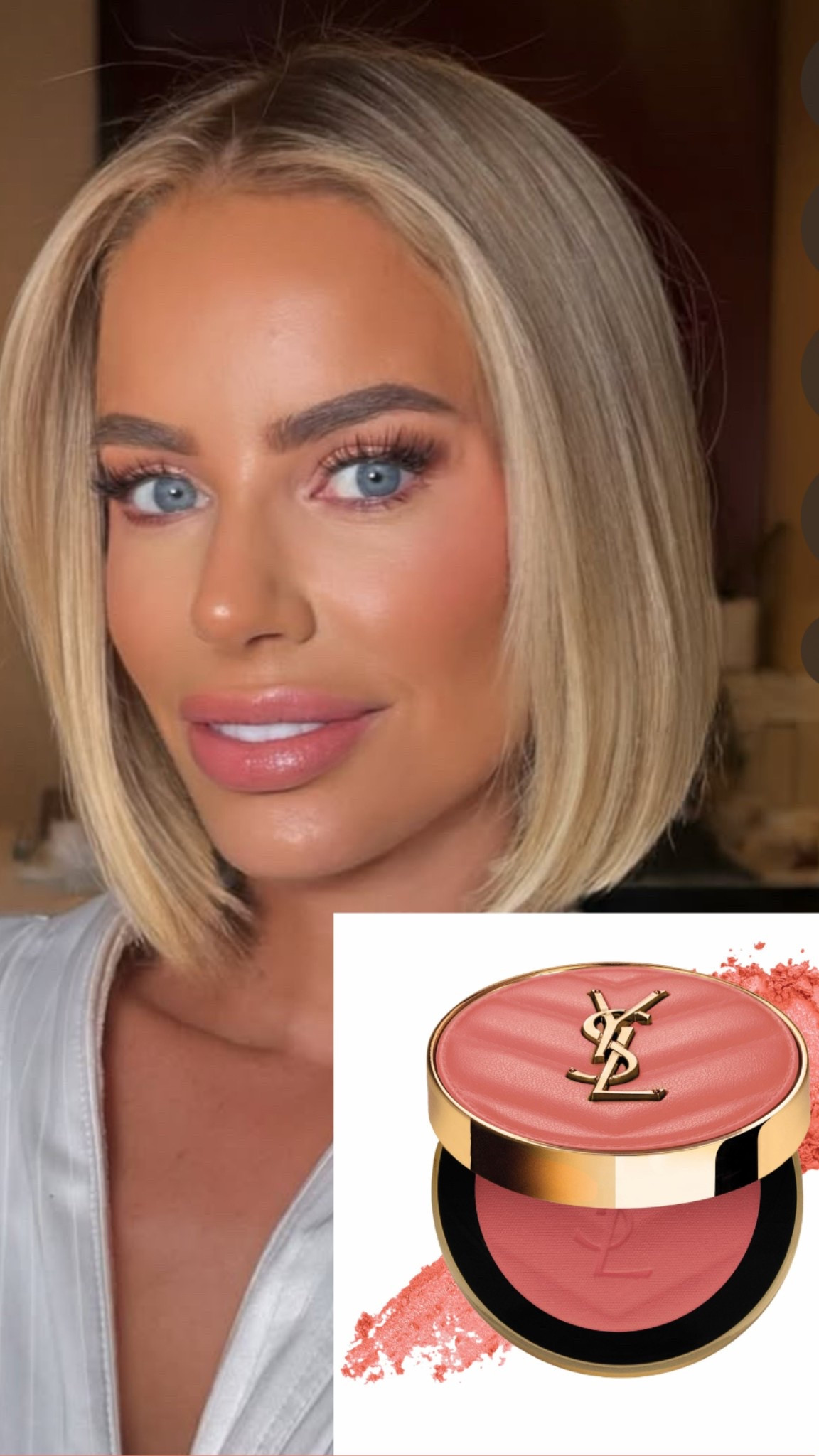 Isn’t this blush the perfect peach?😍