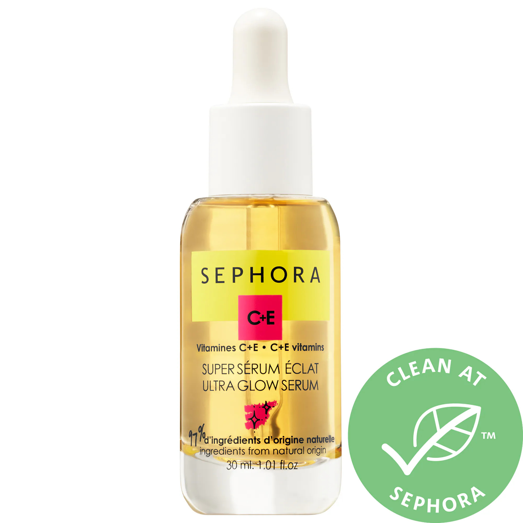 SEPHORA COLLECTION Ultra Glow Serum: Glow + Strengthen Vitamin C Serum 30 ml/ 1.01 fl oz | Sephora (US)