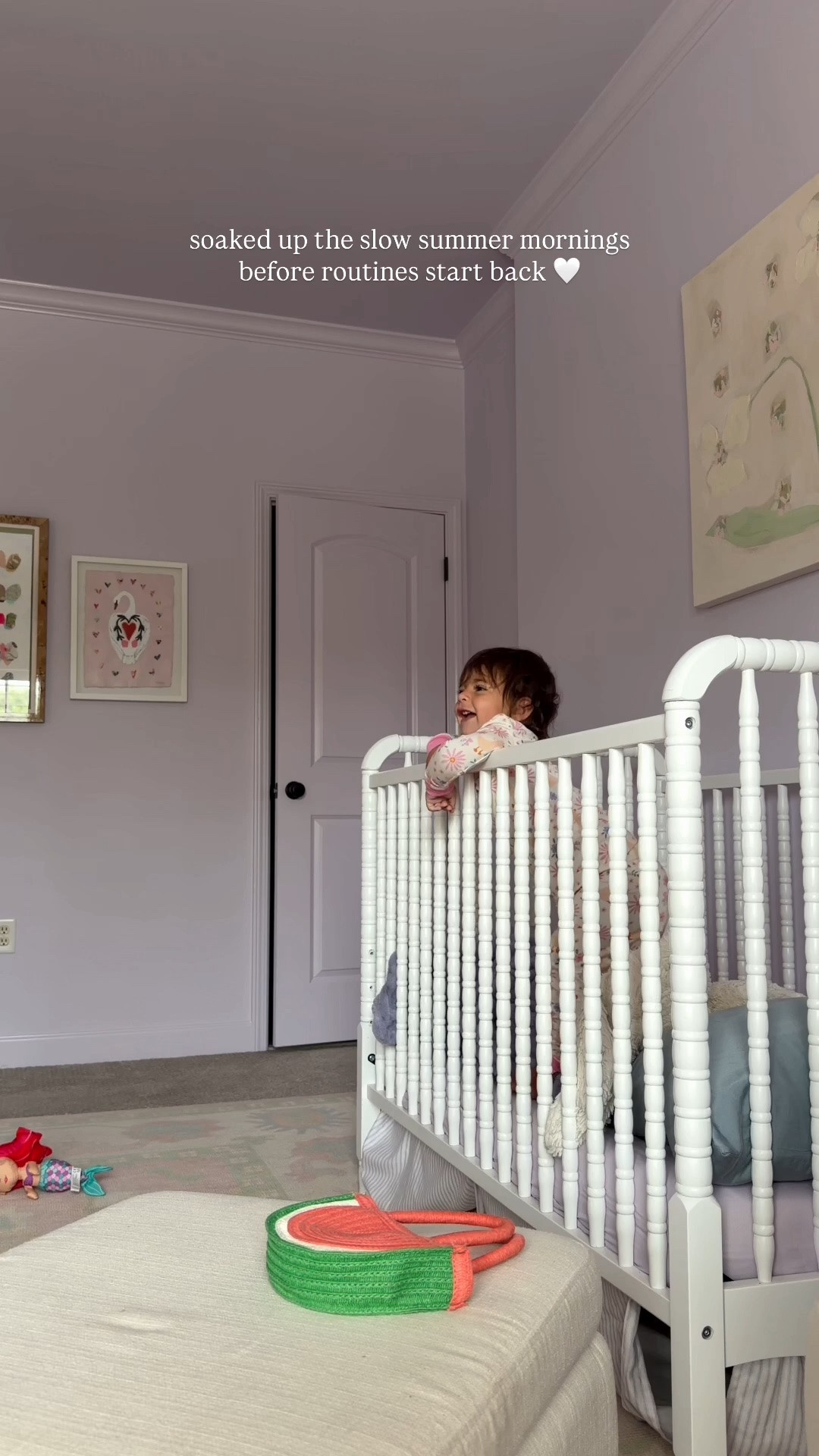Our daughters under $200 crib that we have loved!! When putting it together, we left off the wheel and have had no issues!

#LTKHome #LTKBaby