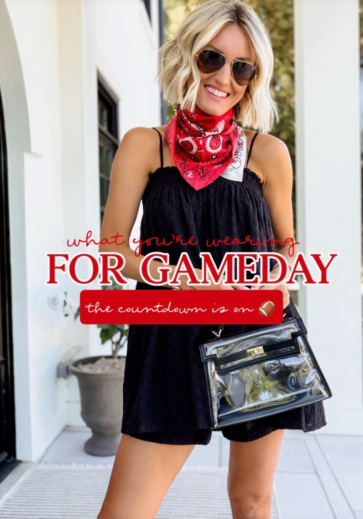 I rounded up a few red & black looks for Georgia game day! But, some of these are neutrals you could wear for other teams or come in another teams’ colors! 

Loverly Grey, college game day, game day outfit inspo, red and black, Georgia game day, college football season, game day purse, clear purse, scarf styling, matching set, black dress, Amazon, darling loungewear, Target

#LTKSeasonal