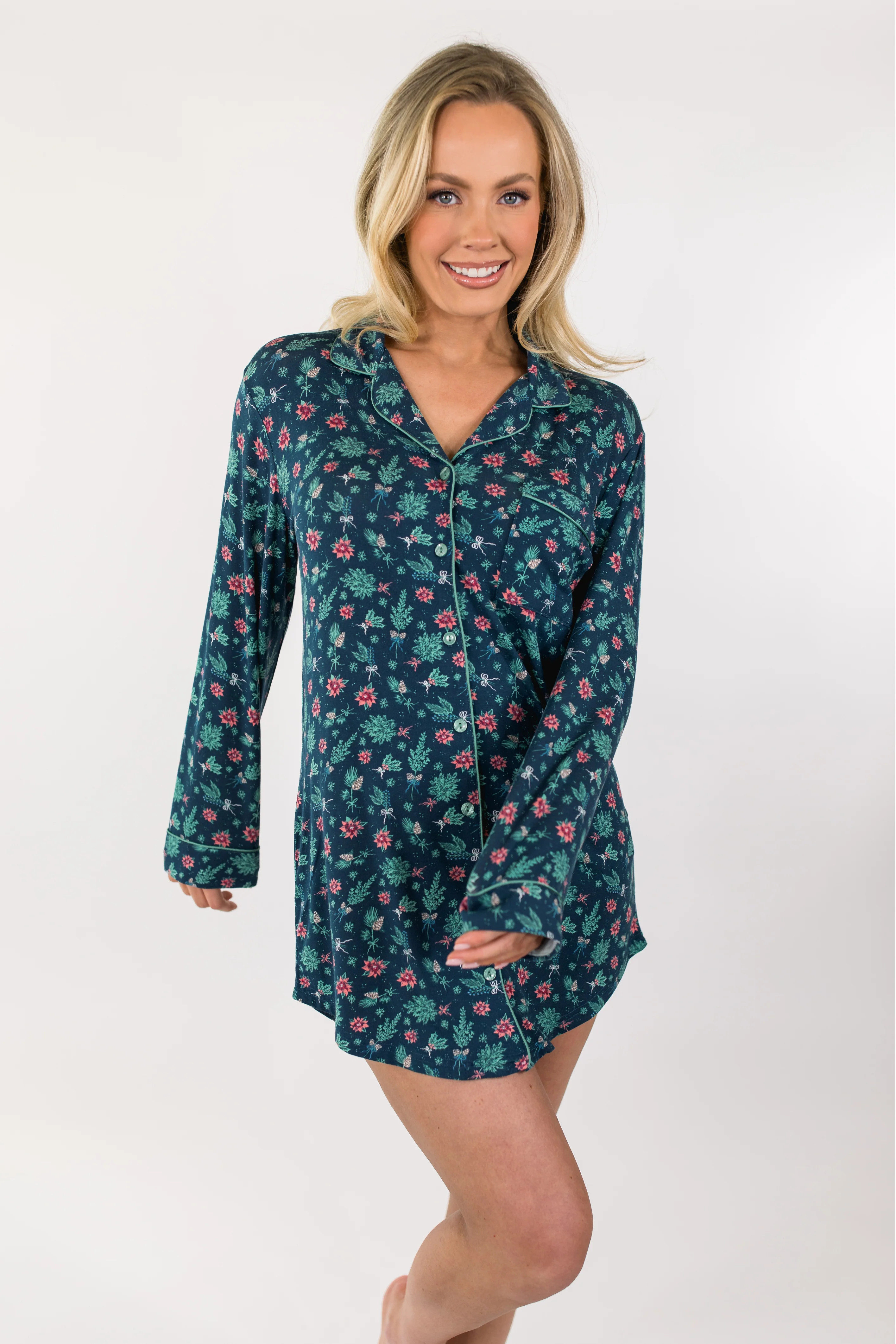 Frosted Forest Sleep Dress | In My Sundays