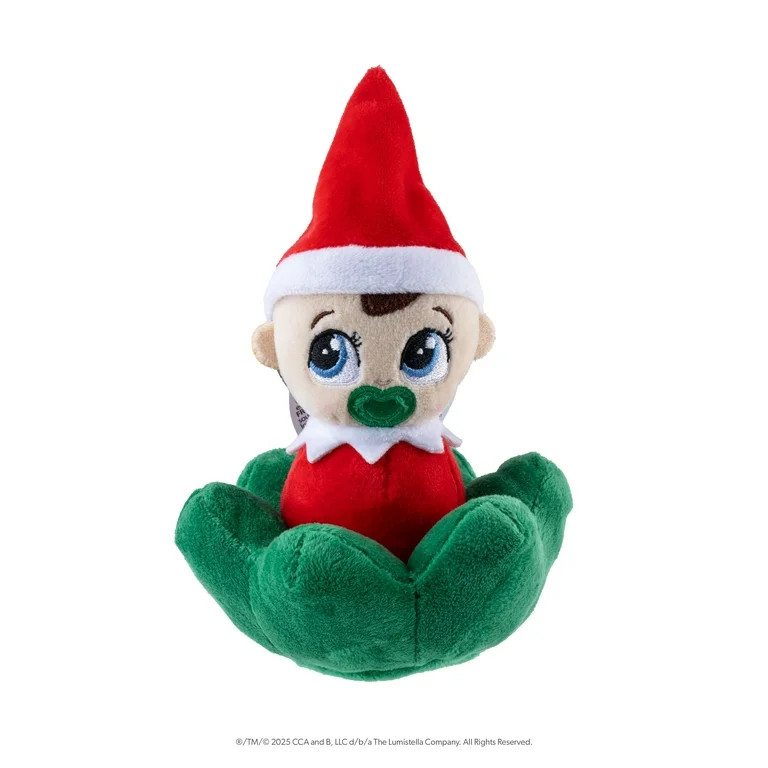 The Elf on the Shelf Frost Pips Plush with Flower – 6" Elf Baby Plush in Frost Flower - Blue Ey... | Walmart (US)