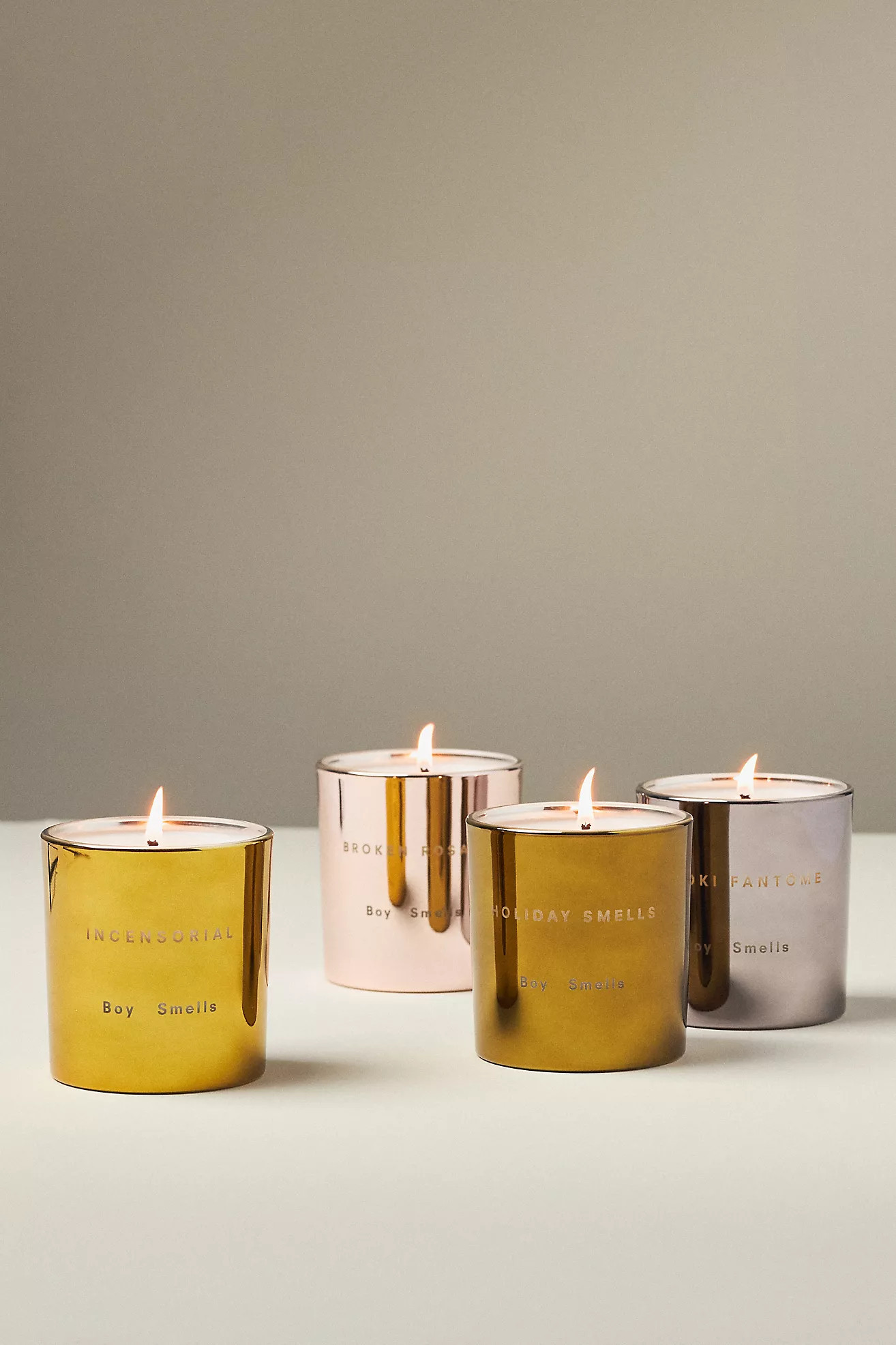 Boy Smells Broken Rosary Boxed Holiday Candle | Anthropologie (US)