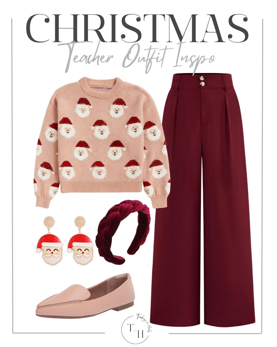 teacher  classroom style   teacher outfit  teacher style  teacher work style workwear  business casual  business office outfit  teacher ootd  teacherfit  ootd trendteacher  teacher outfits  teacher ootd  teacher outfit ideas  maroon pants  Santa sweater  holiday outfit  holiday ootd 


#LTKSeasonal #LTKHoliday #LTKSaleAlert