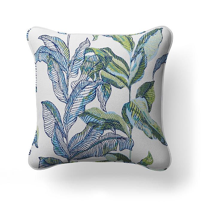 Cecily Palm Indoor/Outdoor Pillow | Frontgate | Frontgate