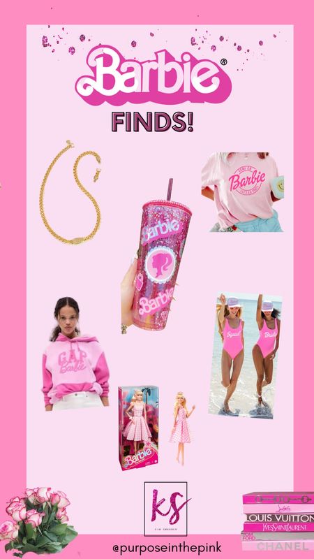 Barbiecore 
Pink Barbie finds
Etsy finds
Barbie movie inspo
Pink Barbie tumblr
Bachelorette Barbie party
Barbie necklace
Pink once piece swimsuit
Barbie tshirt

#LTKswim #LTKunder50 #LTKsalealert