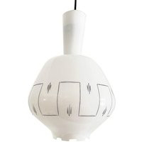 Midcentury Modern Blown Glass Pendant Light | Etsy (US)