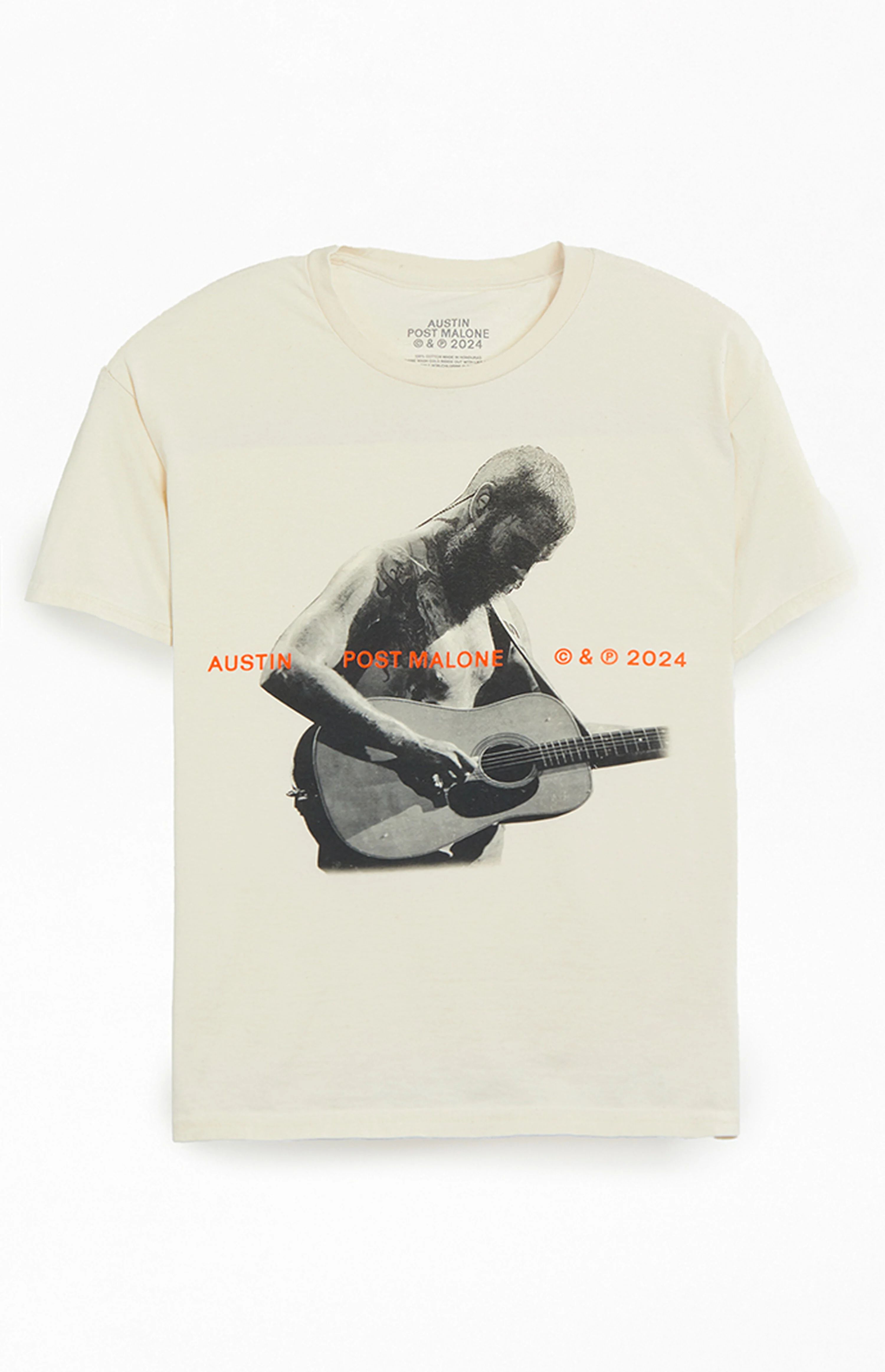 Post Malone Guitar T-Shirt | PacSun