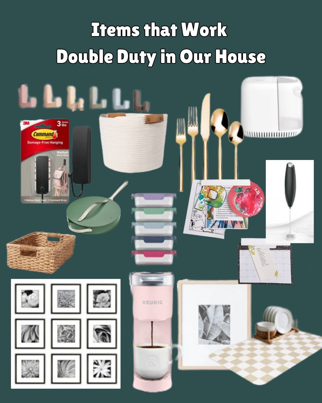 Items that keep your house functional and aesthetic while making space for kids. 

Organizing | home systems | mom hacks 

 #LTKHome #LTKmomlife