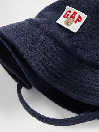 Baby & Toddler Towel Terry Brannan Bear Logo Bucket Hat | Gap (US)
